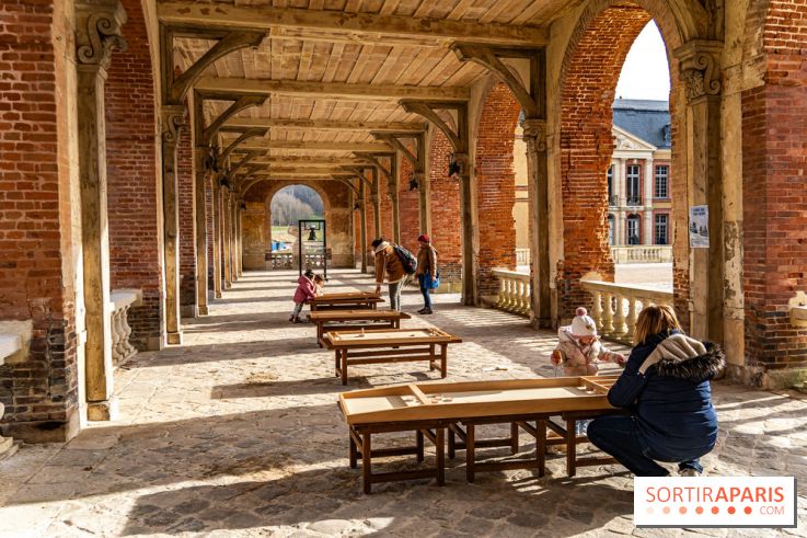 Le Château de Dampierre se transforme en station d'hiver pour les vacances de février