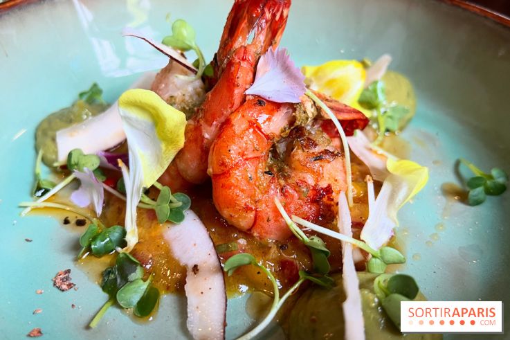 Jamrock - Crevettes, salsa mangue