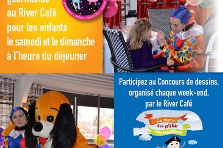 Les animations enfants du week-end du River Café