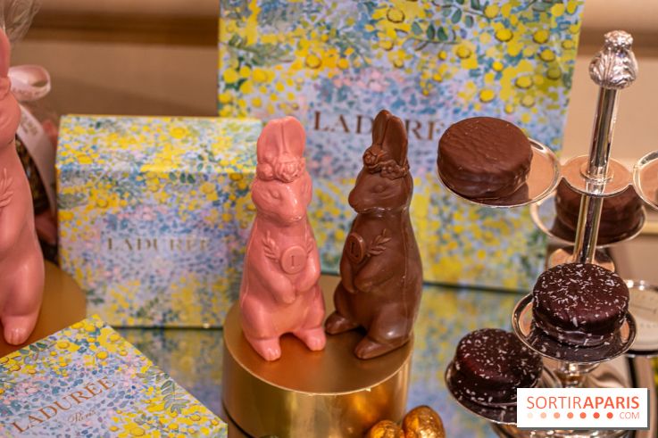 Chocolats de Pâques de la Maison Ladurée 2025 par Julien Alvarez