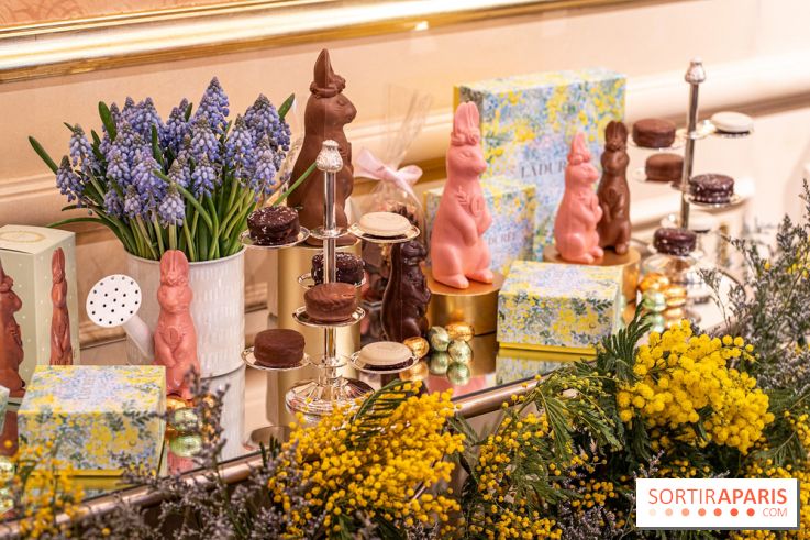 Chocolats de Pâques de la Maison Ladurée 2025 par Julien Alvarez