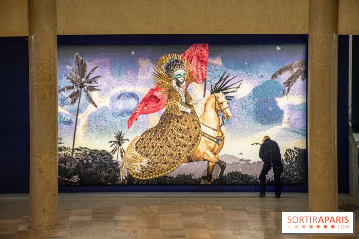 Raphaël Barontini : l'artiste au cœur d'une expo mode au Palais de Tokyo - DSC 2327