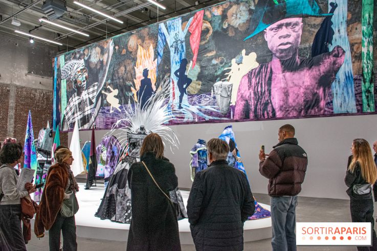 Raphaël Barontini : l'artiste au cœur d'une expo mode au Palais de Tokyo - DSC 2331