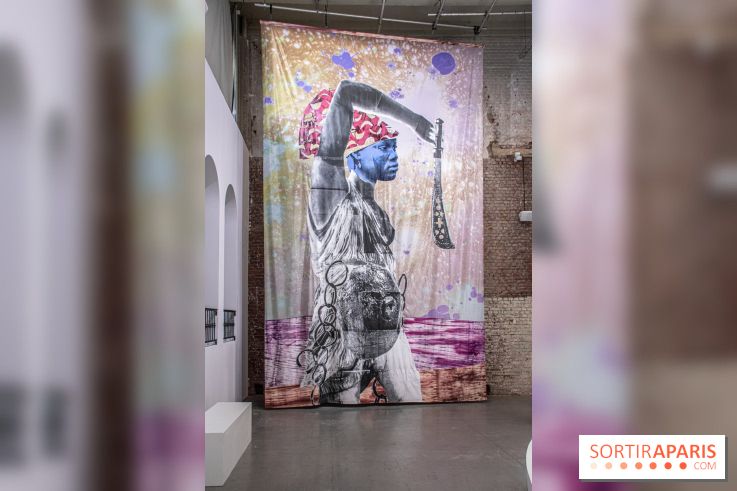 Raphaël Barontini : l'artiste au cœur d'une expo mode au Palais de Tokyo - DSC 2339