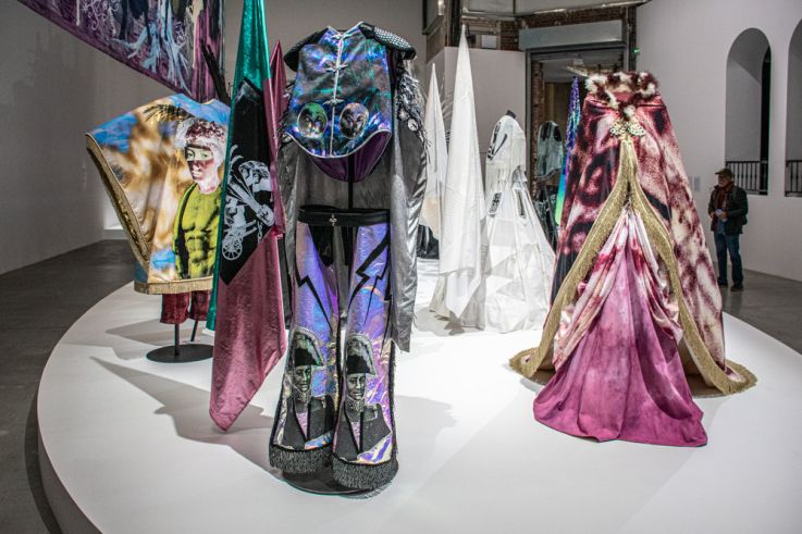 Raphaël Barontini : l'artiste au cœur d'une expo mode au Palais de Tokyo - DSC 2350