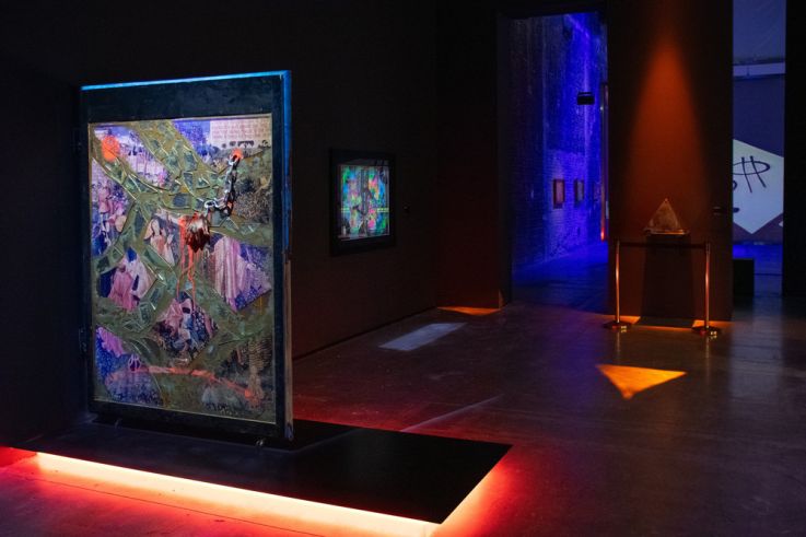 Alphabeta Sigma (Face A) : nos photos de l'exposition de Rammellzee au Palais de Tokyo