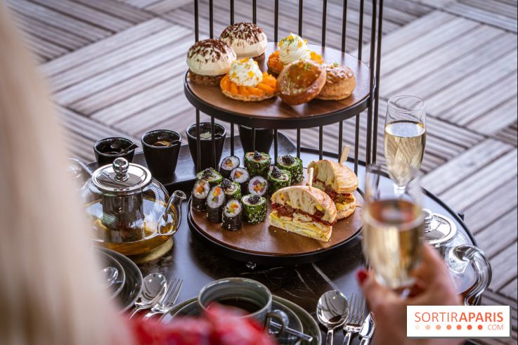 Le tea time éphémère face à la Tour Eiffel au Pullman