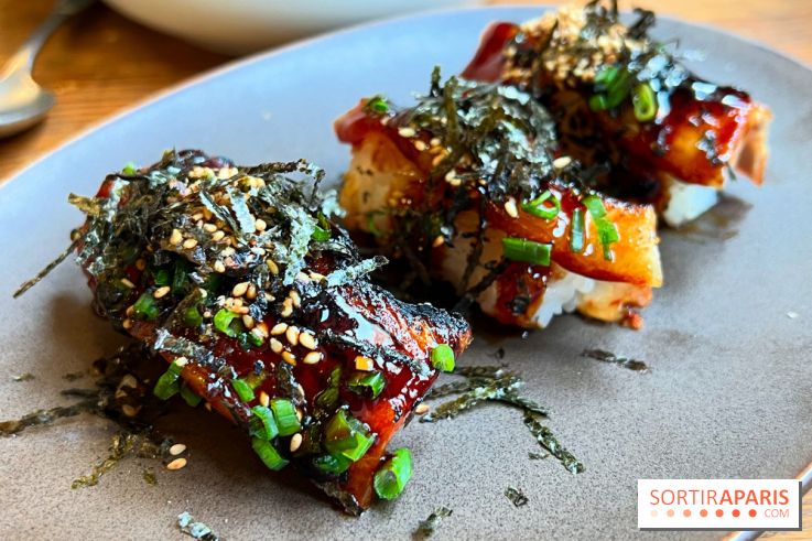 Brigade du Tigre - Sushi de cochon laqué