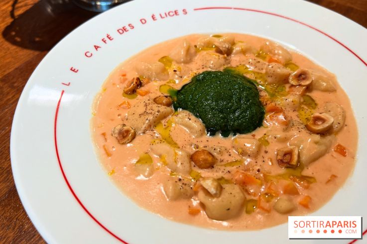 Le Café des Délices - Gnocchis, butternut, pesto de chou noir