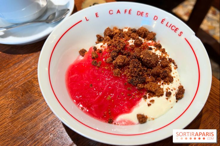Le Café des Délices - Fontainebleau rhubarbe