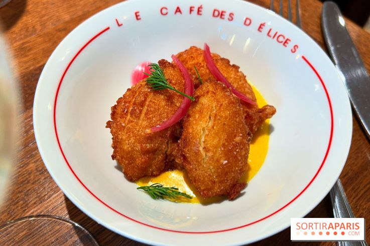 Le Café des Délices - Pommes dauphine, mimolette vieille