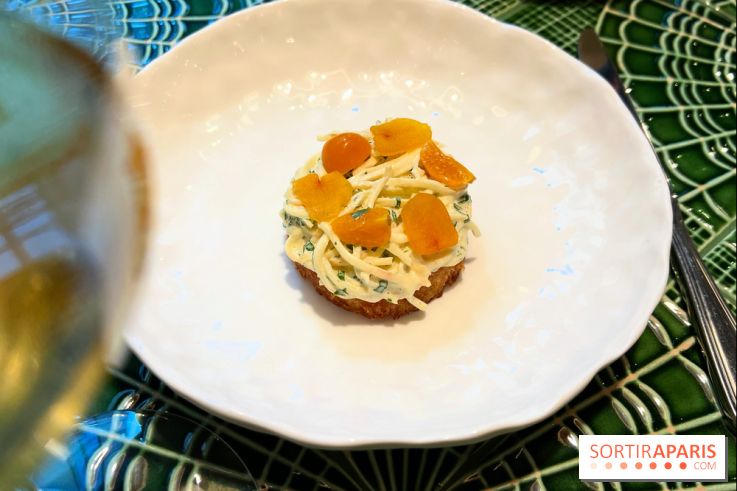 Le Christine - Brioche, céleri rémoulade, poutargue