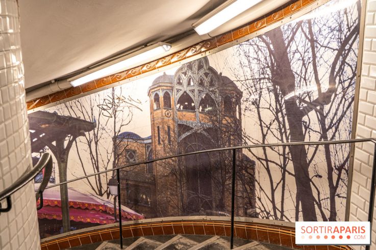 Station Abbesses - métro parisien