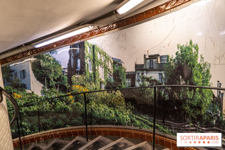 Station Abbesses - métro parisien