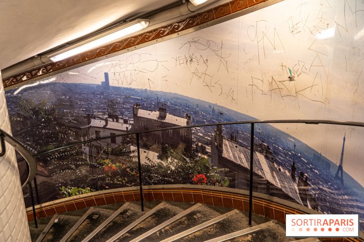 Station Abbesses - métro parisien