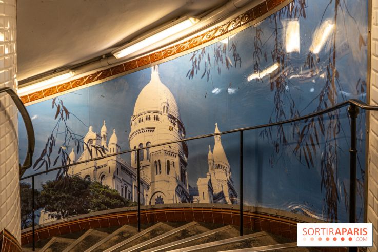 Station Abbesses - métro parisien