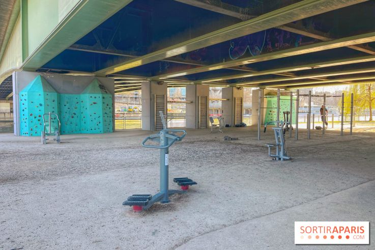 Île aux Cygnes - sport plein air