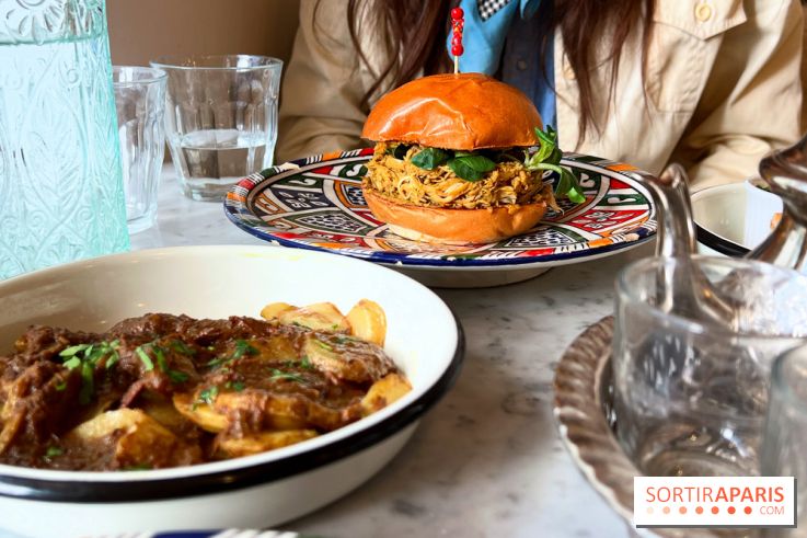 Coderak - Burger effiloché de poulet tajine