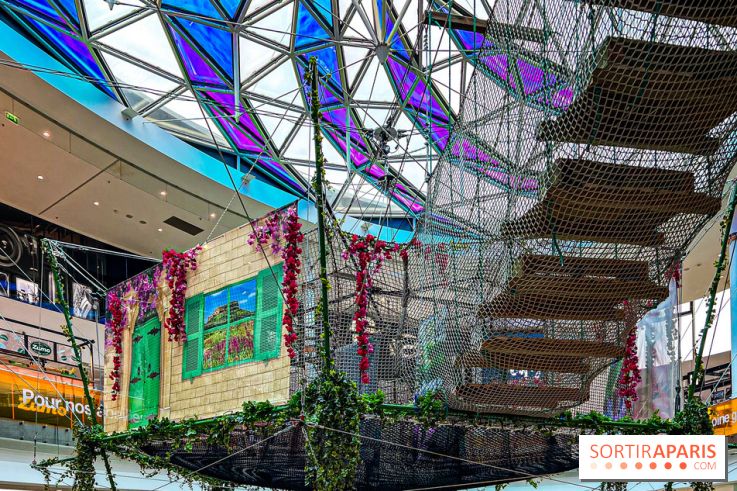 Green in the City : le labyrinthe suspendu à 19 mètres du sol à Beaugrenelle