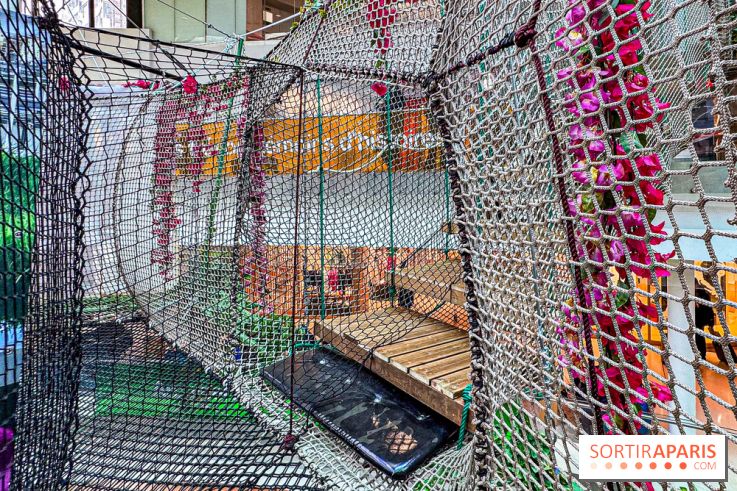 Green in the City : le labyrinthe suspendu à 19 mètres du sol à Beaugrenelle