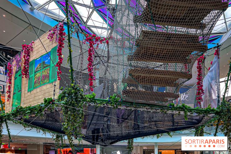 Green in the City : le labyrinthe suspendu à 19 mètres du sol à Beaugrenelle