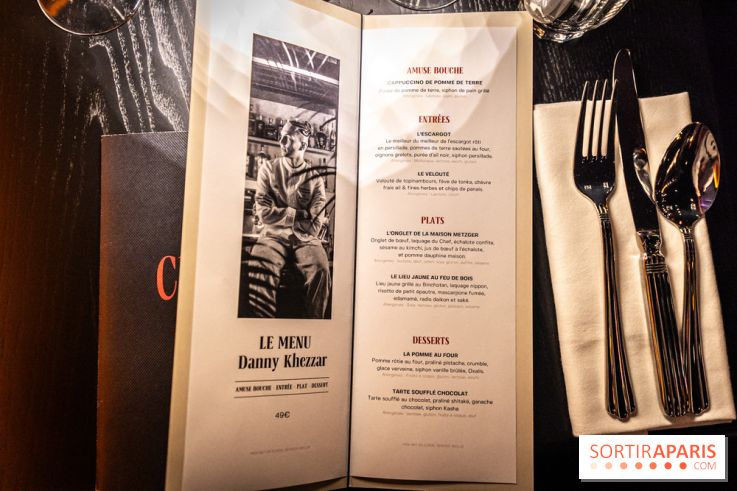 Monsieur Claude, le restaurant par Danny Khezzar à Rueil dans le 92 - carte - menu