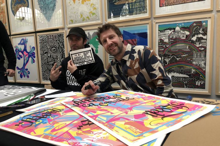 Salon Solidart Paris : La 4ème édition de « Solid’Art Paris » se tient du 1er au 4 mai 2025 au Carreau du Temple - 2023 P9042 ©Florian Neveu