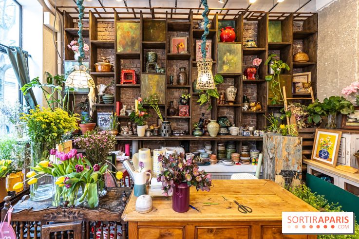 Hanoi 1988 flowers & Archives, le coffee shop vietnamien - fleuriste et atelier DIY