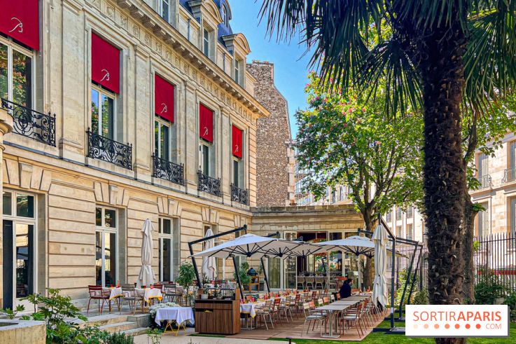Le Jardin, le restaurant-terrasse de Ducasse Baccarat