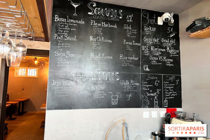 Hanwoo Korean Cafe & Bar - Ardoise cocktails