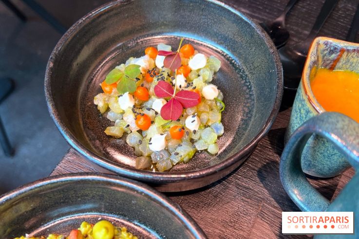 Quelque Part La Matière Brunch - Omble chevalier mariné