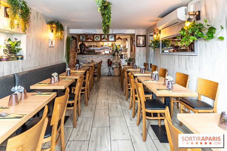 Buja restaurant végétarien thaï et Viet Paris 13e - photos - salle