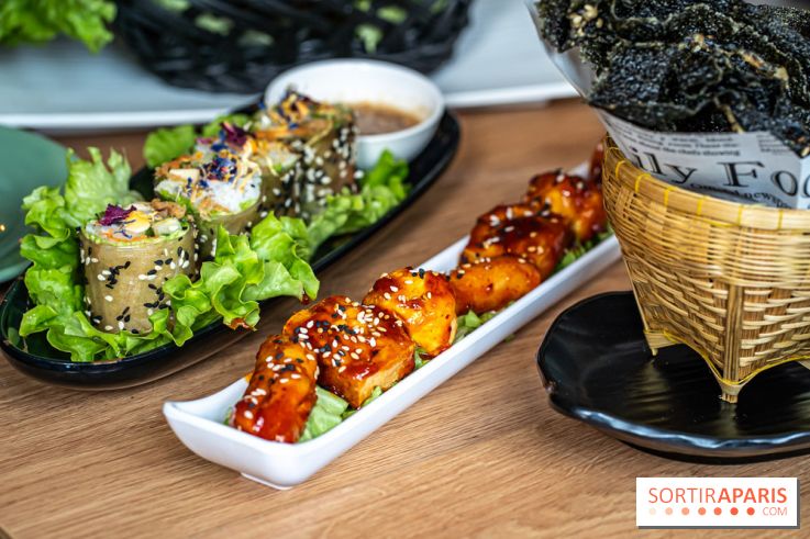 Buja restaurant végétarien thaï et Viet Paris 13e - photos - Tofu des Trois Rois