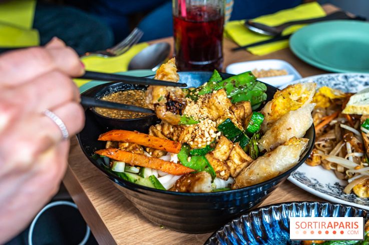 Buja restaurant végétarien thaï et Viet Paris 13e - photos - pas thai