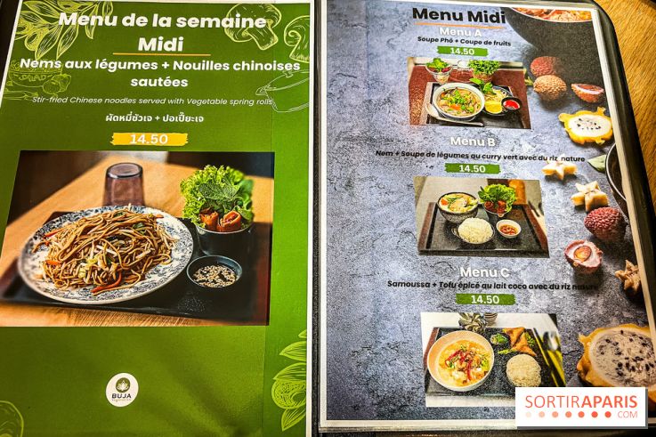 Buja restaurant végétarien thaï et Viet Paris 13e - photos