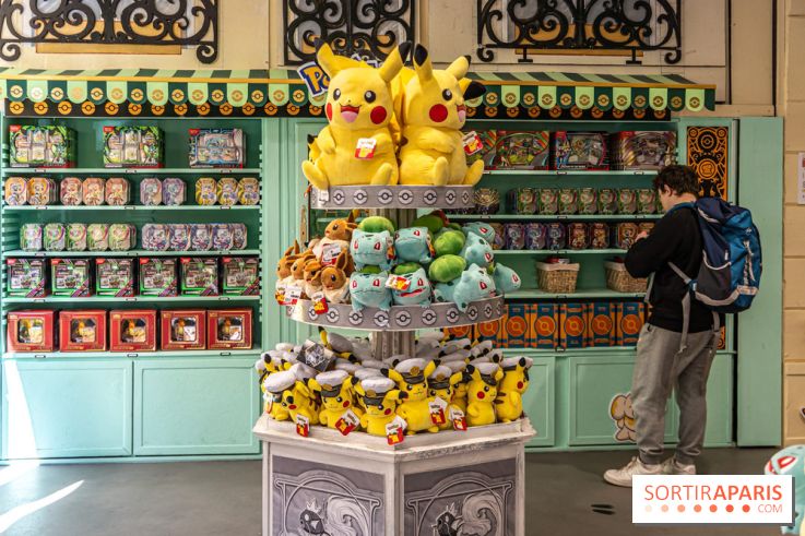 Premiere boutique Pokémon de Paris en photo