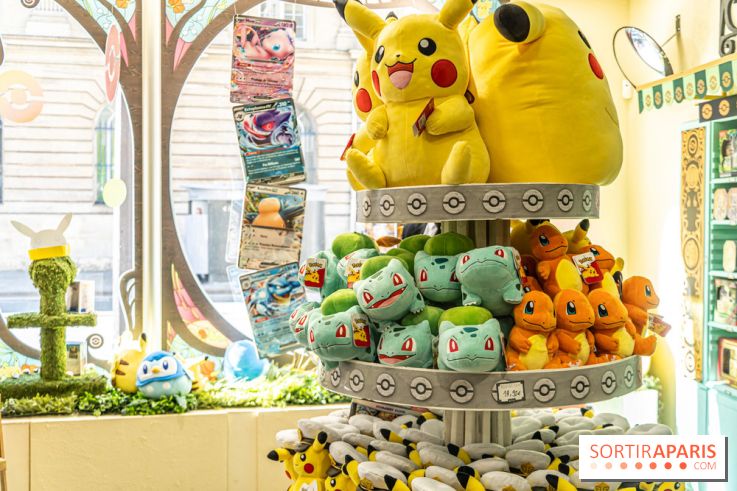 Premiere boutique Pokémon de Paris en photo