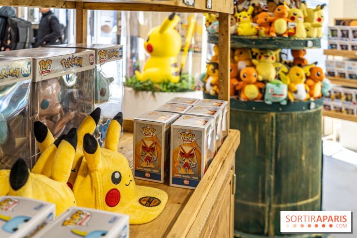 Premiere boutique Pokémon de Paris en photo