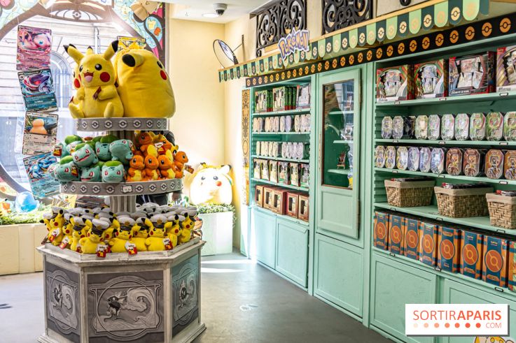 Premiere boutique Pokémon de Paris en photo