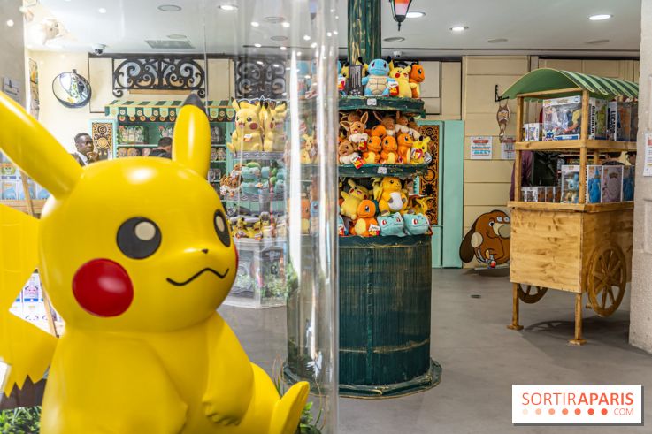 Premiere boutique Pokémon de Paris en photo