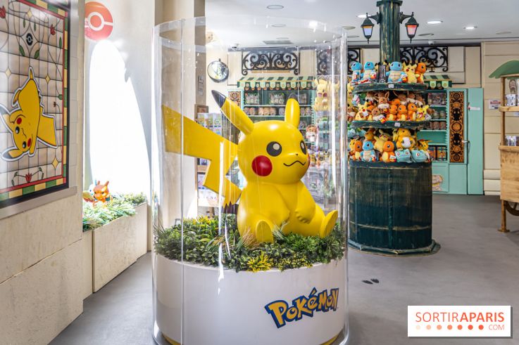 Premiere boutique Pokémon de Paris en photo