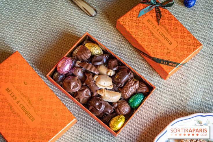 Les chocolats de Pâques de À la Mère de Famille 2025