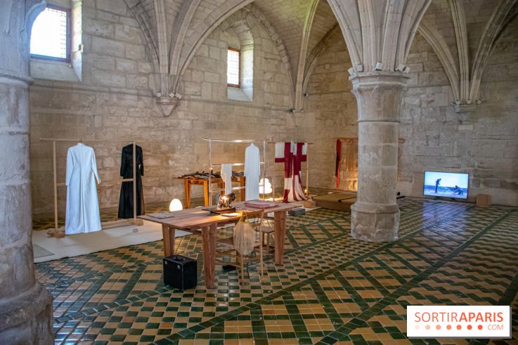 Exposition Marie-Ange Guilleminot à l'Abbaye de Maubuisson