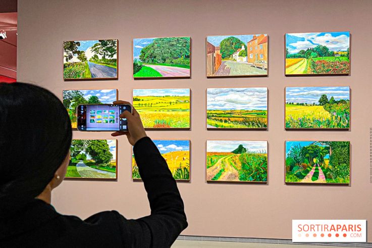 David Hockney : la plus grande exposition retrospective de l'artiste à la Fondation Louis Vuitton - IMG 8488 jpg