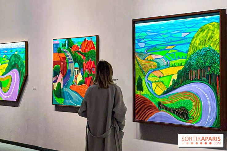 David Hockney : la plus grande exposition retrospective de l'artiste à la Fondation Louis Vuitton - IMG 8510 jpg