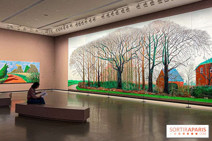 David Hockney : la plus grande exposition retrospective de l'artiste à la Fondation Louis Vuitton - IMG 8557 jpg