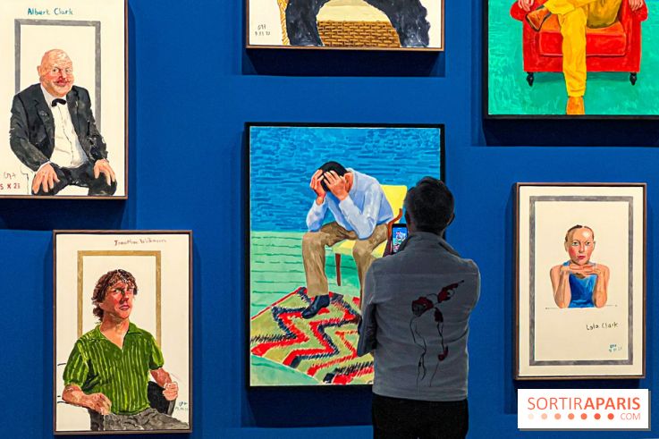 David Hockney : la plus grande exposition retrospective de l'artiste à la Fondation Louis Vuitton - IMG 8589 jpg