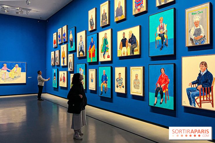 David Hockney : la plus grande exposition retrospective de l'artiste à la Fondation Louis Vuitton - IMG 8602 jpg