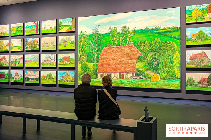 David Hockney : la plus grande exposition retrospective de l'artiste à la Fondation Louis Vuitton - IMG 8652 jpg