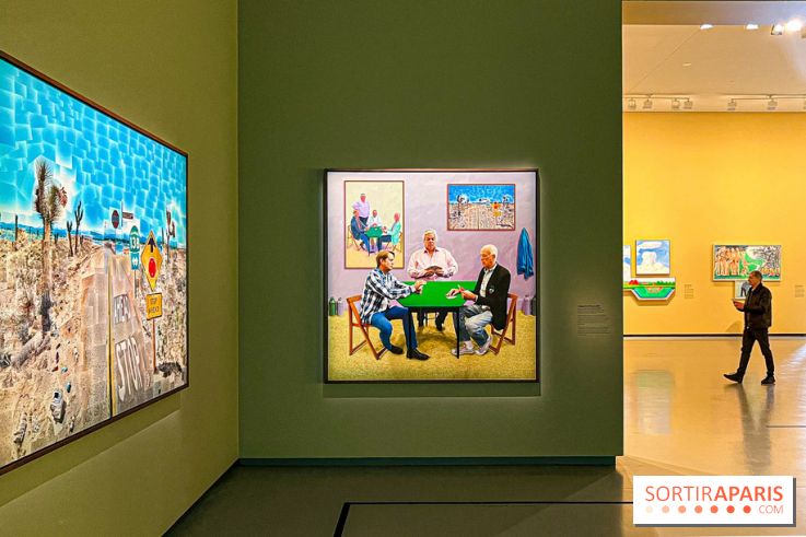 David Hockney : la plus grande exposition retrospective de l'artiste à la Fondation Louis Vuitton - IMG 8721 jpg